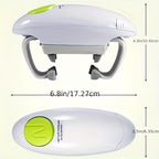 Electric One-Touch Jar Opener — Automatic Hands-Free Kitchen Tool