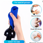 Anti-Slip Grip Pad for Jars & Bottles — Easy-Grip Silicone for Seniors