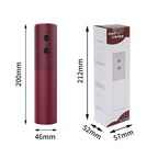 Automatic Electric Wine Opener — One-Touch USB Rechargeable Corkscrew for Home & Bar
