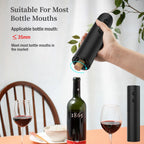 Automatic Electric Wine Opener — One-Touch USB Rechargeable Corkscrew for Home & Bar