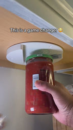 Under‑Cabinet Jar Opener– Hands‑Free, Easy‑Grip Kitchen Tool